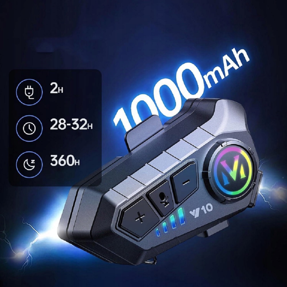 Výkonné jedinečné bluetooth slúchadlá na prilbu